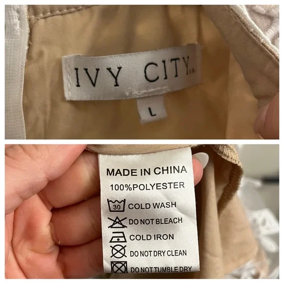 Ivy City Co Cream Lace Midi Dress - Picture 14 of 15